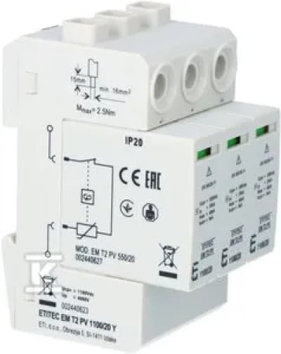 ETITEC EM T2 LIMITER PV 1100/20 Y