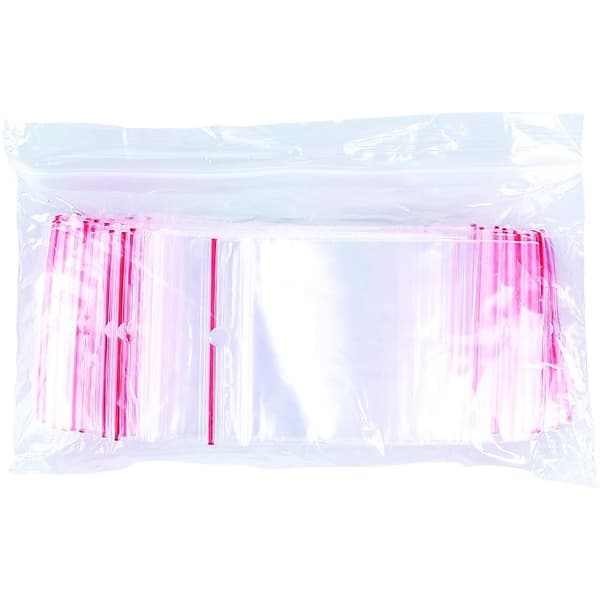 LDPE snørepose transparent 5x7cm 100stk