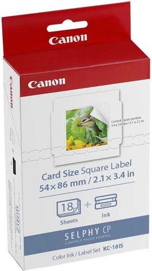 Canon Printer fotopapir 5x5 cm (7429B001)