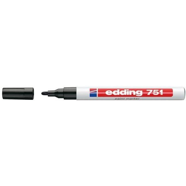 edding 751 paint - markør - sort