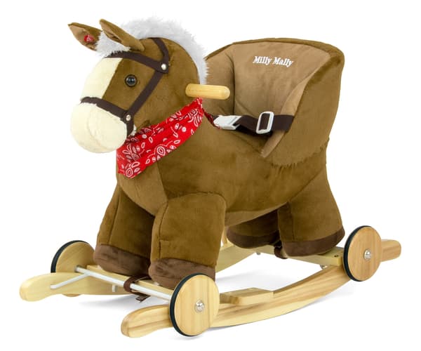 Milly Mally Gunghäst Polly mörkbrun