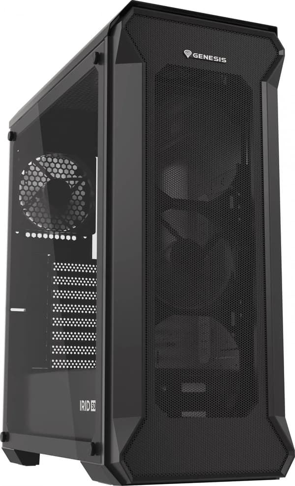 ATX semi-tornikotelo Genesis TQEP-550SP Musta