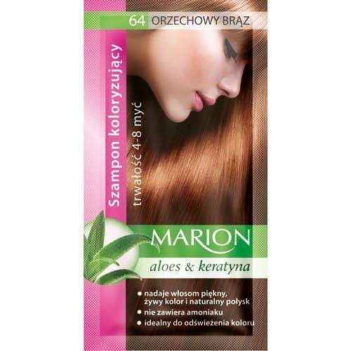 Marion farveshampoo 4-8 myc nr. 64 valnød braz 40 ml