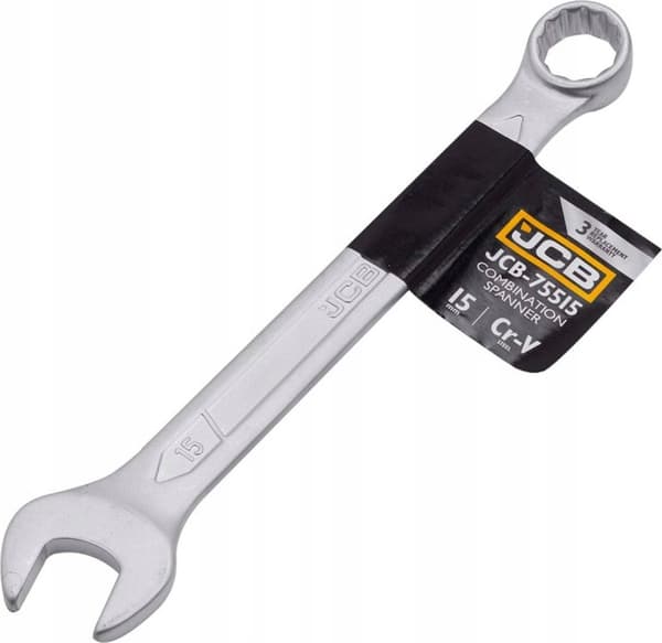 JCB FLAT RING WRENCH 15mm