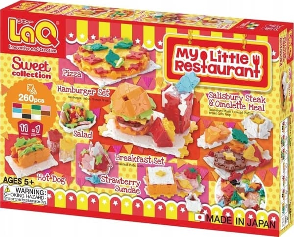 Min Lille Restaurant Pædagogiske Byggeklodser