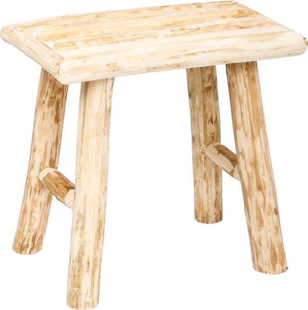 Atmosphera Stabil pall Trästol Braz stol 34x24x32