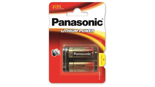 1 Panasonic Photo 2 CR 5 Litium