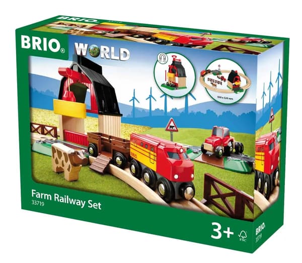 Junarata Brio Farm Railway Set