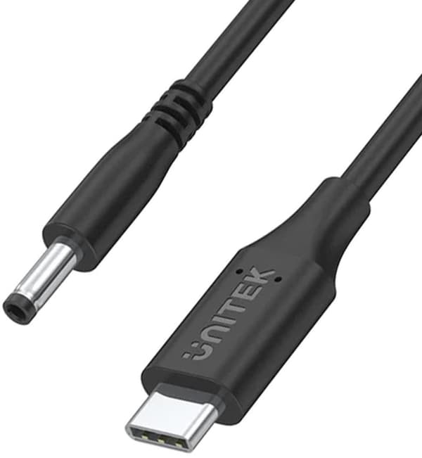 Strømkabel til Lenovo 65W USB-C - DC4,0mm