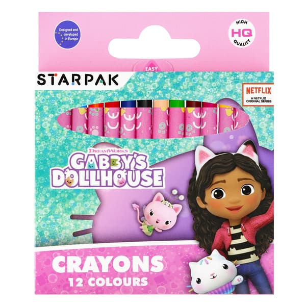 FÄRGKRITOR 12ST GABBY'S DOCKHUS ST 12/144