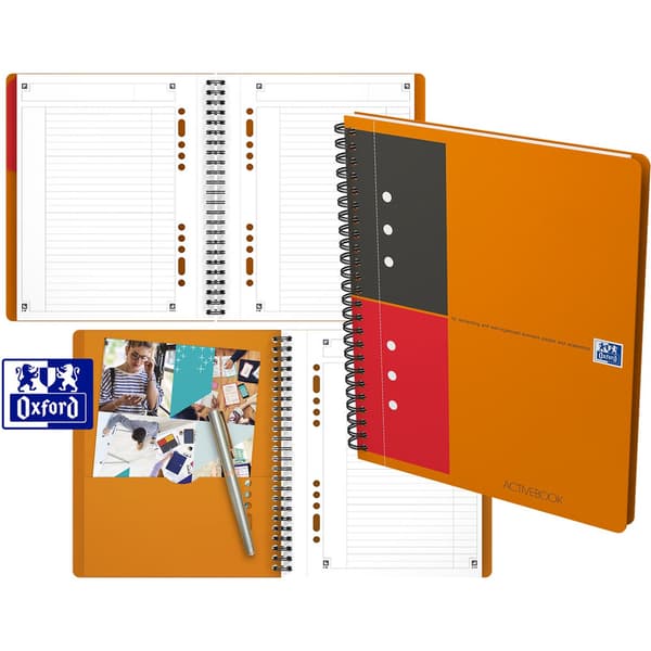 OXFORD ACTIVEBOOK COLONOTATNIK A5+/80K LINJE