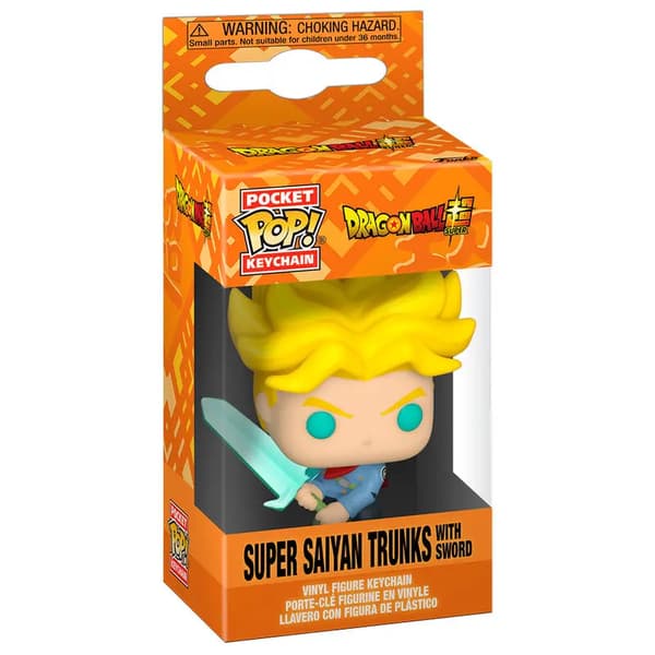 Pocket POP Avaimenperä Dragon Ball Super Saiyan Trunks miekalla
