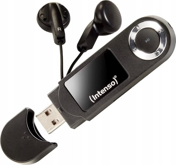 MP3-SOITIN 16GB MUSTA/3601470 INTENSO