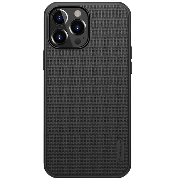 Nillkin Super Frosted Shield Pro robust beskyttelsescover til iPhone 13 Pro Max sort
