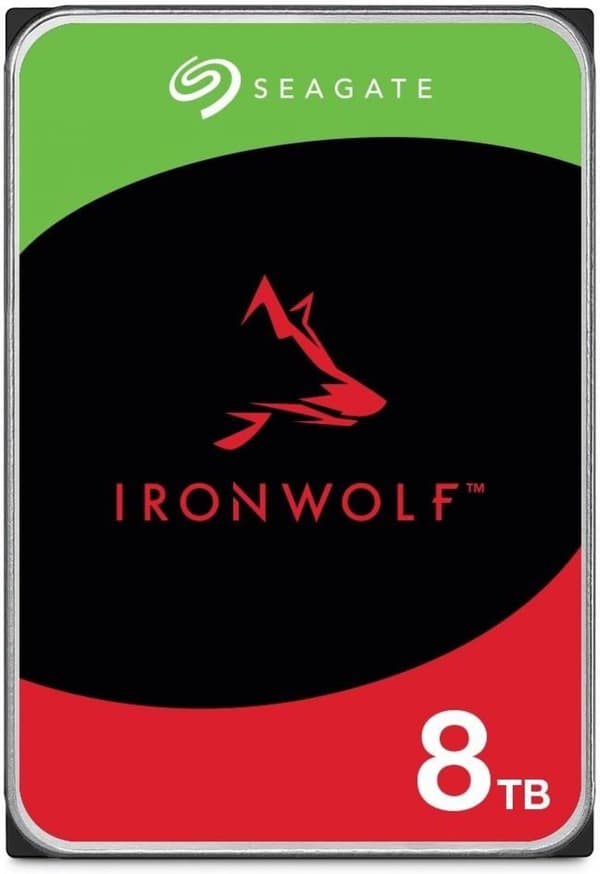 Seagate Harddisk IronWolf ST8000VN002 - 8 TB - 3.5\" - SATA 6 GB/s