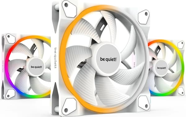 be quiet! Light Wings White 140mm PWM Triple-Pack