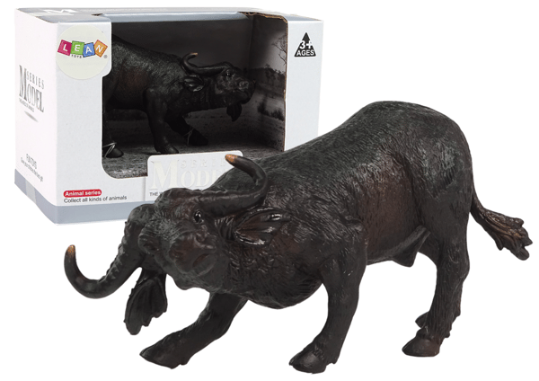 LeAntoys Stor Actionfigur Samlarobjekt Afrikansk Buffel Djurvärldsfigur