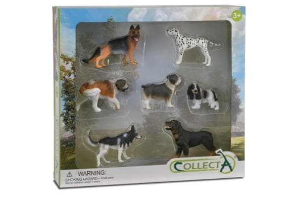 Collecta Figuurikoirat Setti 7 kpl
