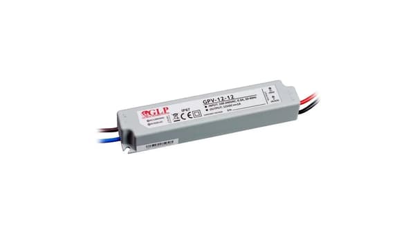 Premium Lux LED strømforsyning GPV 12W 12V DC ip67 (gpv-12-12 1A)