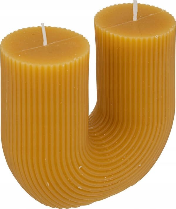Atmosphera DEMI Ribbet Lys, U-formet