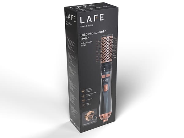 Roterende krøllejern-føntørrer LAFE Sleek & Shine Styler