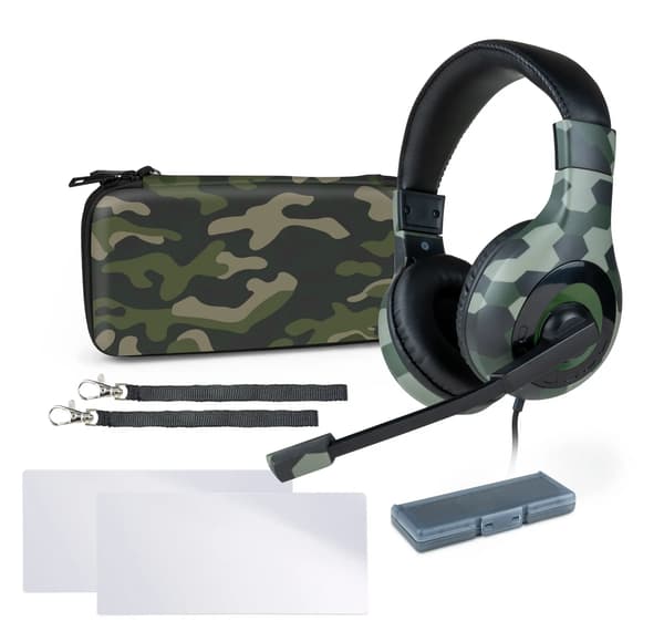 NACON 6-IN-1 CAMO-PAKETTI NINTENDO SWITCHILLE JA SWITCH LITELLE