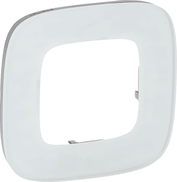 Legrand VALENA ALLURE Enkelram, vitt glas (755541)