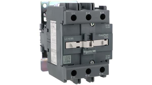 TVS Kontaktor 3P 95A AC3 45kW 230V AC 1S 1B LC1E95P7