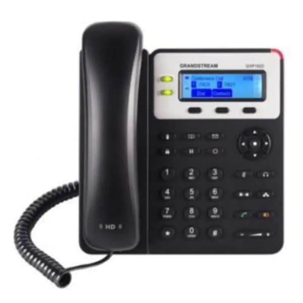 Fastnettelefon Grandstream GXP-1620 LCD Sort