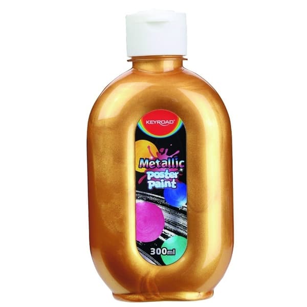Zlota metallinen julisteväri 300ml