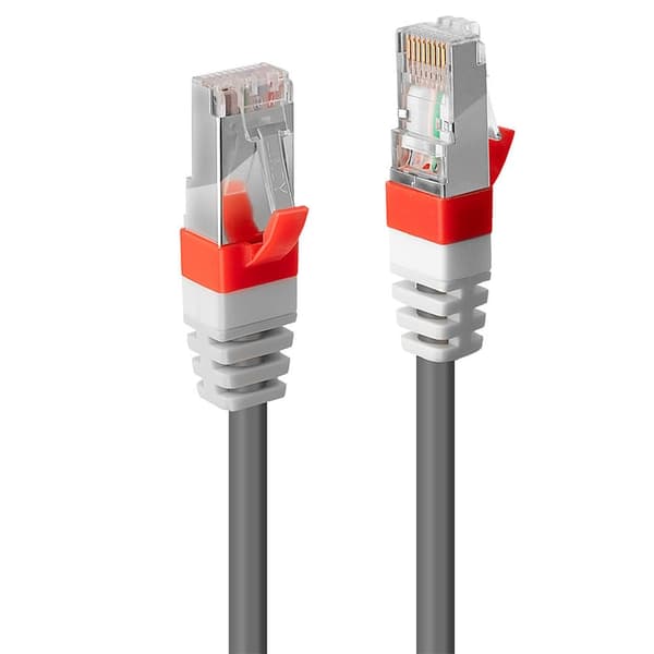 Lindy Patchkabel Cat6 (A) SSTP/S/FTP PIMF grå 5.00m 10Gbit (45355)