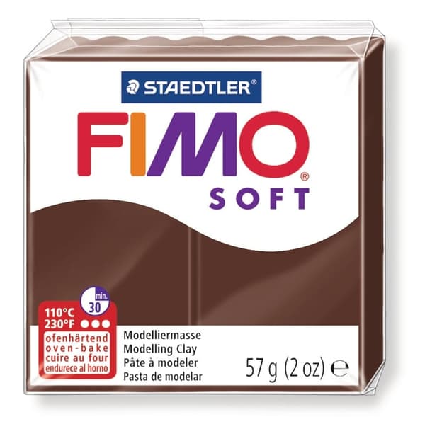 Fimo Termohärdande Massa Mjuk Choklad 57g
