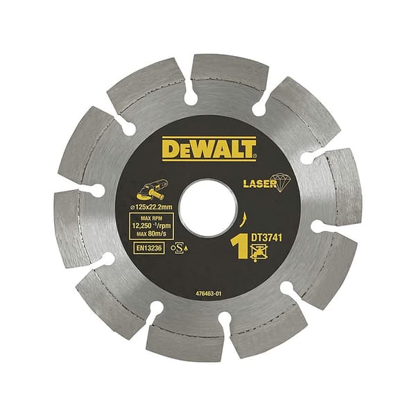 DEWALT DIAMANTSKIVE 125x2,0x22.2mm SEGMENTERET