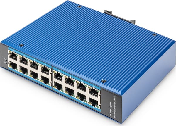 DIGITUS - switch - 16 porte - uadministreret
