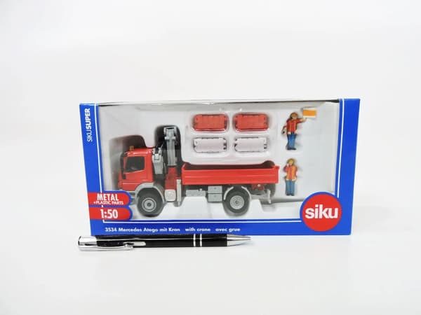 Siku Super - MercedeSateGo pyörivällä kannulla. S3534