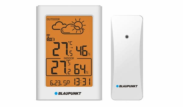 BLAUPUNKT Vejrstation med ekstern sensor WS15WH