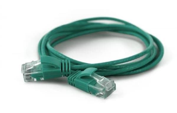 Patchkabel Wantec UTP Cat6a d=2,8mm 3,00m grøn