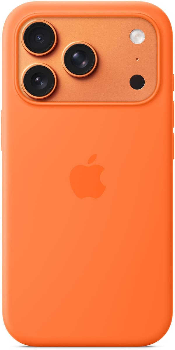 APPLE iPhone 17 Pro silikonskal med MagSafe - Orange