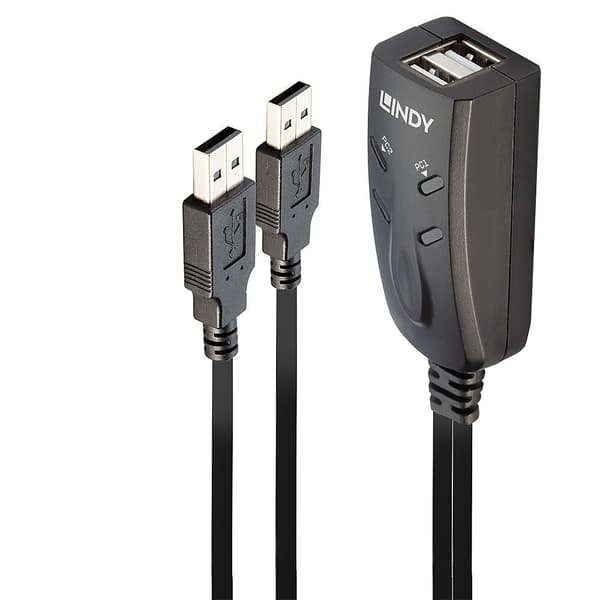 Kabel KVM LINDY 32165 Sort