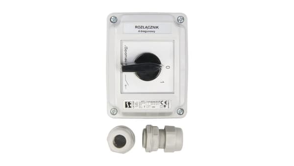 Spamel Cam -liitin 0-1 4P 16A kotelossa - LK16R-2.8210  OB2