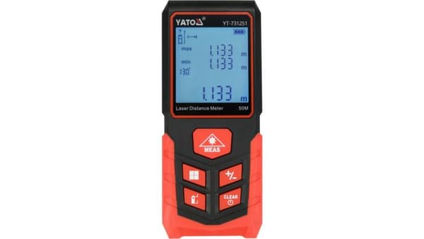 YATO LASER AFSTANDSMÅLER 50m