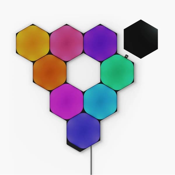 PANEL LED NANOLEAF SHAPES HEXAGONS STARTPAKET 9PK