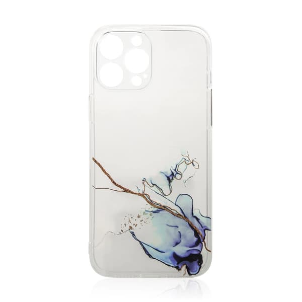 Marmorcover til Xiaomi Redmi Note 11 Gel Cover Marmor Blå