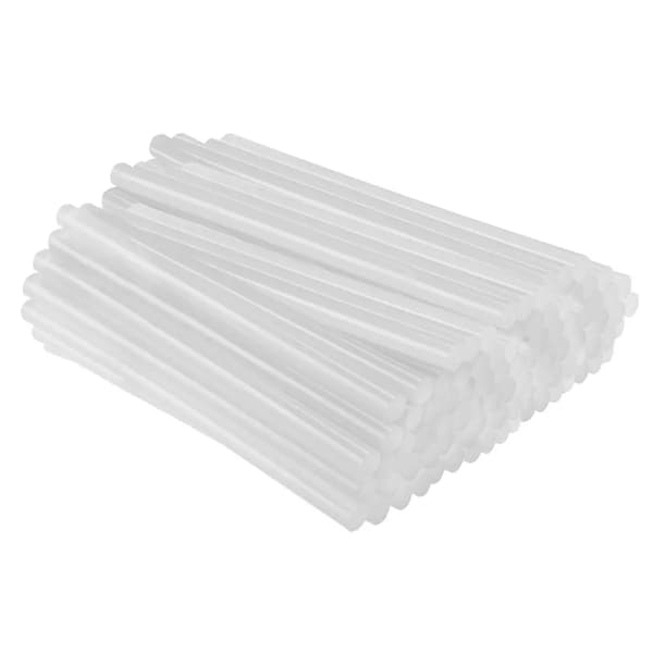 Liimapuikot 11 mm, läpinäkyvät, 100 kpl