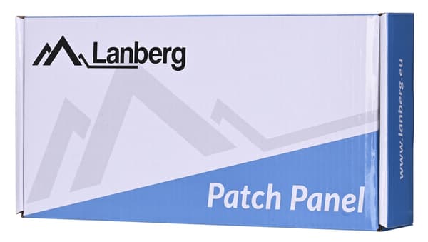 Lanberg PPF6-9012-S - patch-panel - 1U