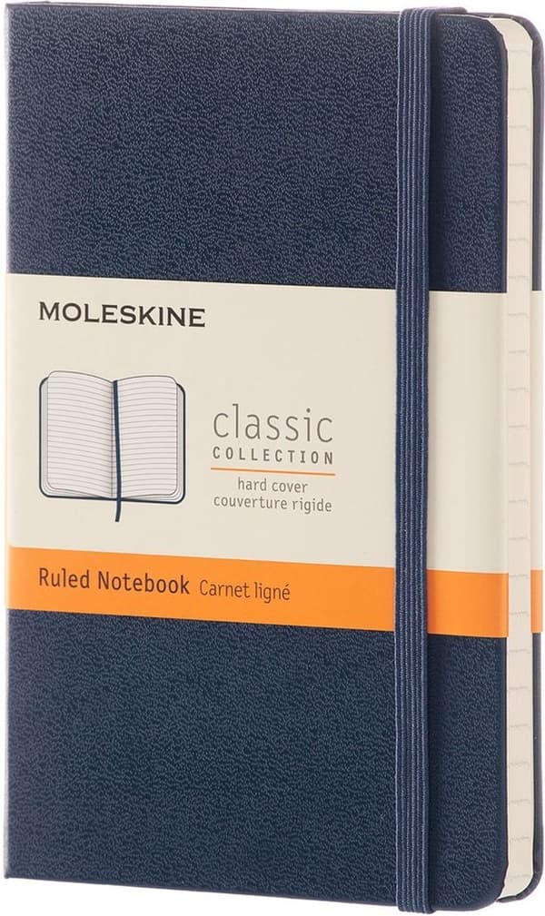Notesbog Classic 9x14 t.w. linje- safir MOLESKINE