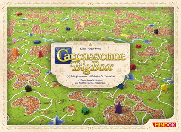 Bard-lautapeli Carcassonne (2. painos) Big Box