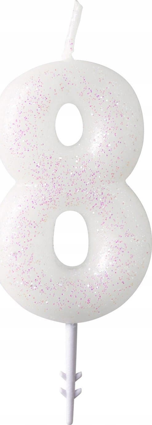 Kakku numero 8 m kiiltävä 9904383