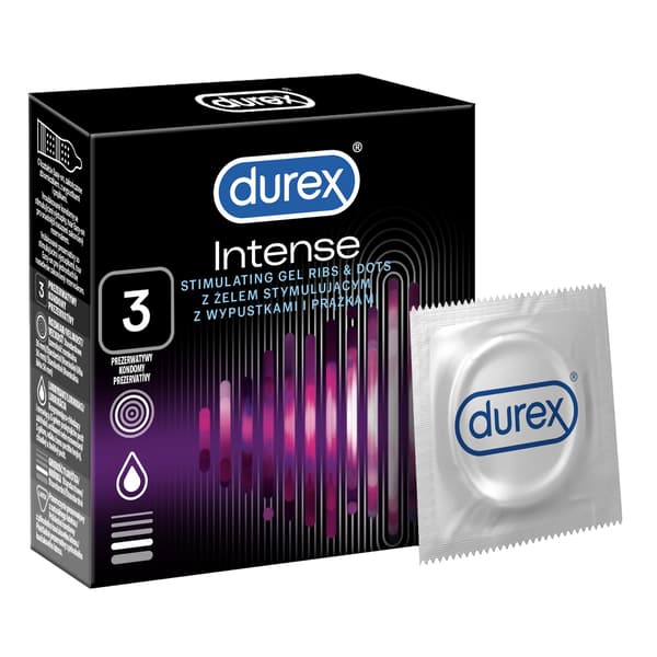 Durex Intense Kondomer 3 stk