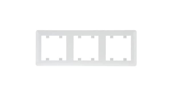Hager Triple ramme LUMINA 2 hvid - WL5130